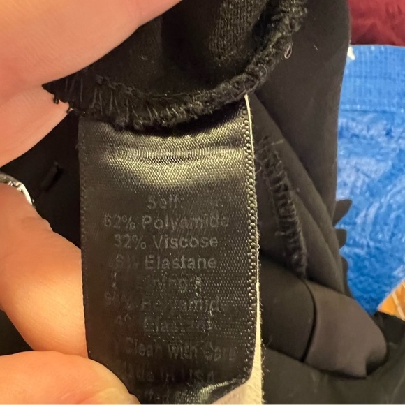 Black Halo Antoinette Sleeveless Jumpsuit Black 8 - Picture 10 of 11